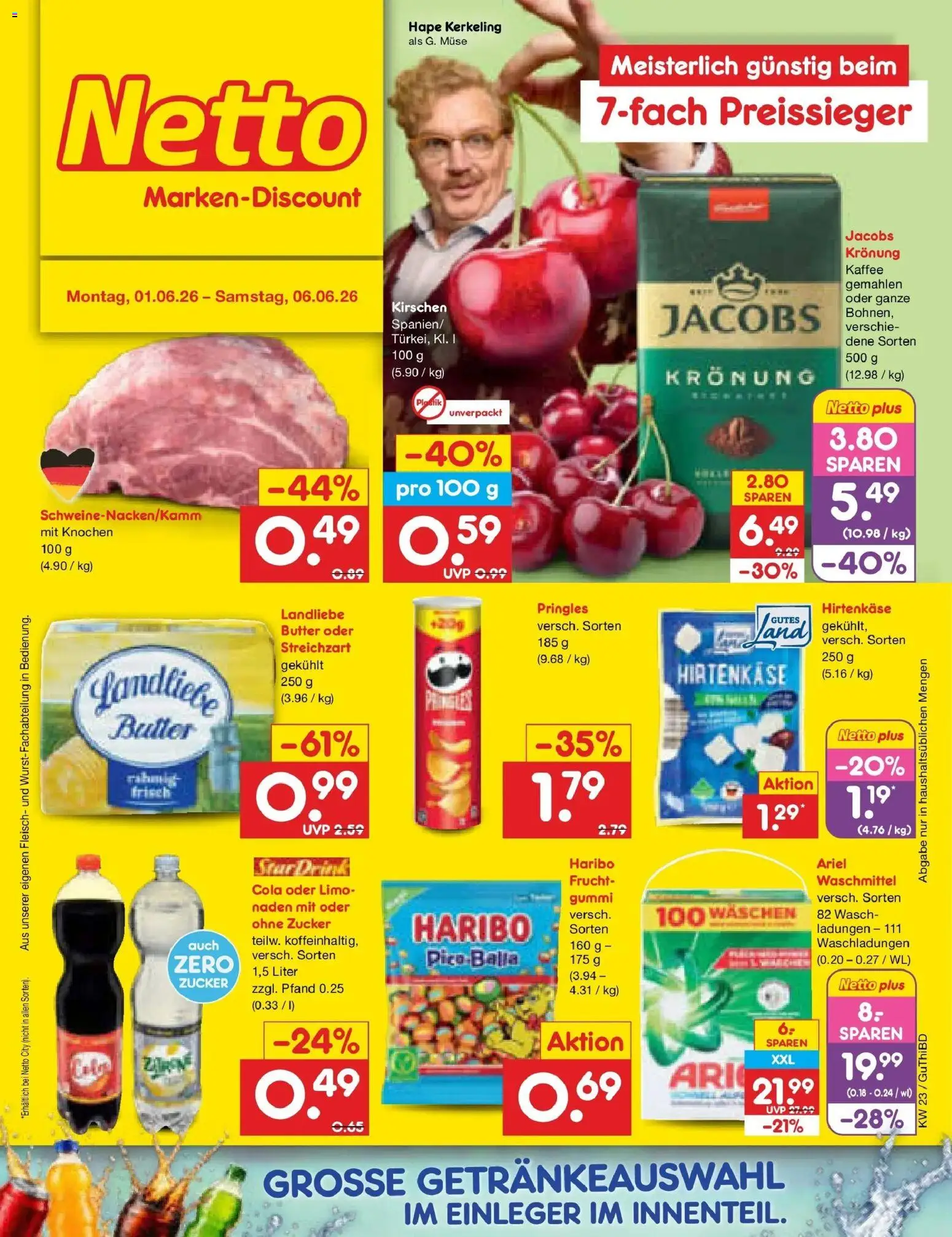 Vorschau von dem Prospekt des Geschäftes Netto Marken-Discount, gültig ab dem 01.06.2026