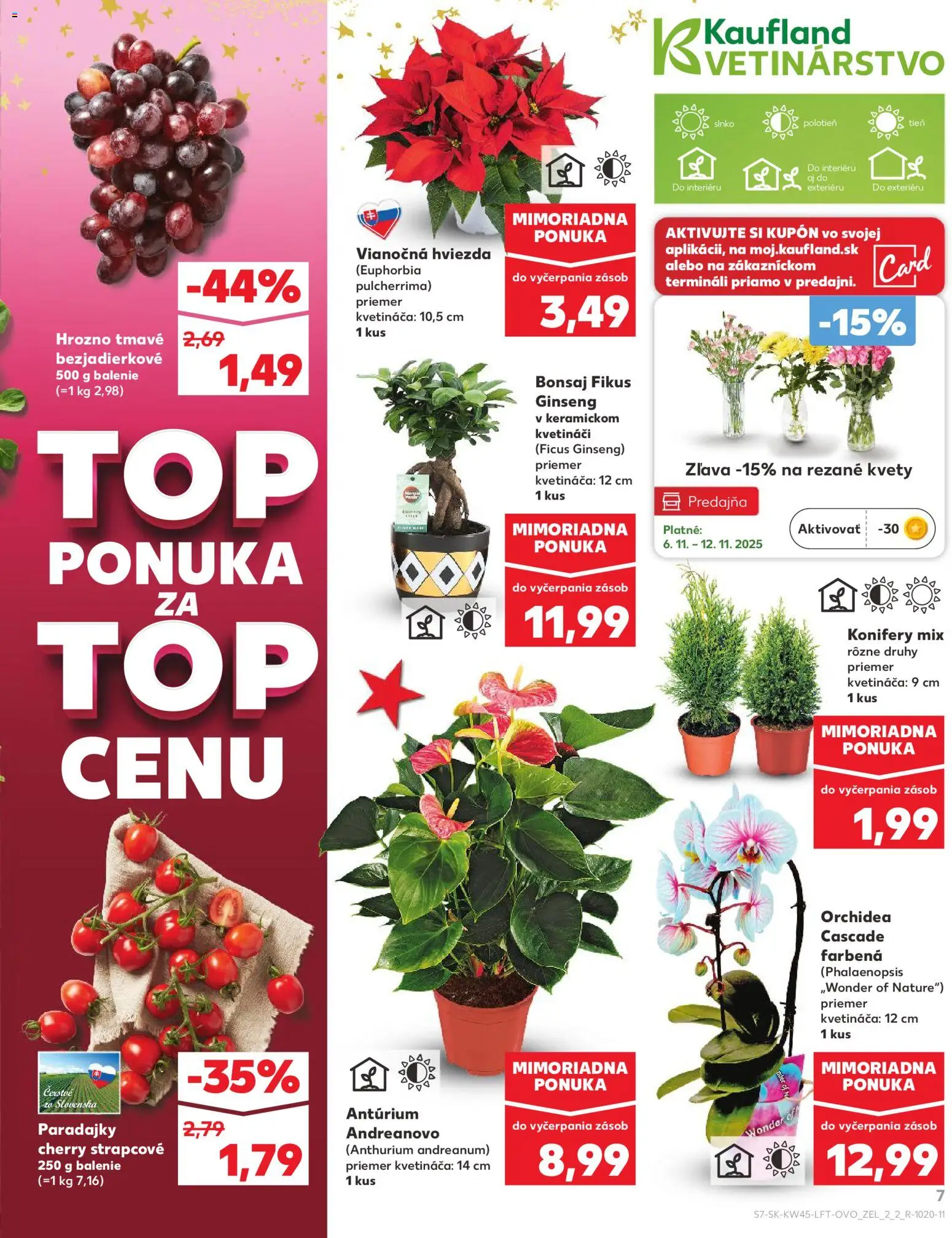 Náhľad Kaufland letáku platného od 06.11.2025