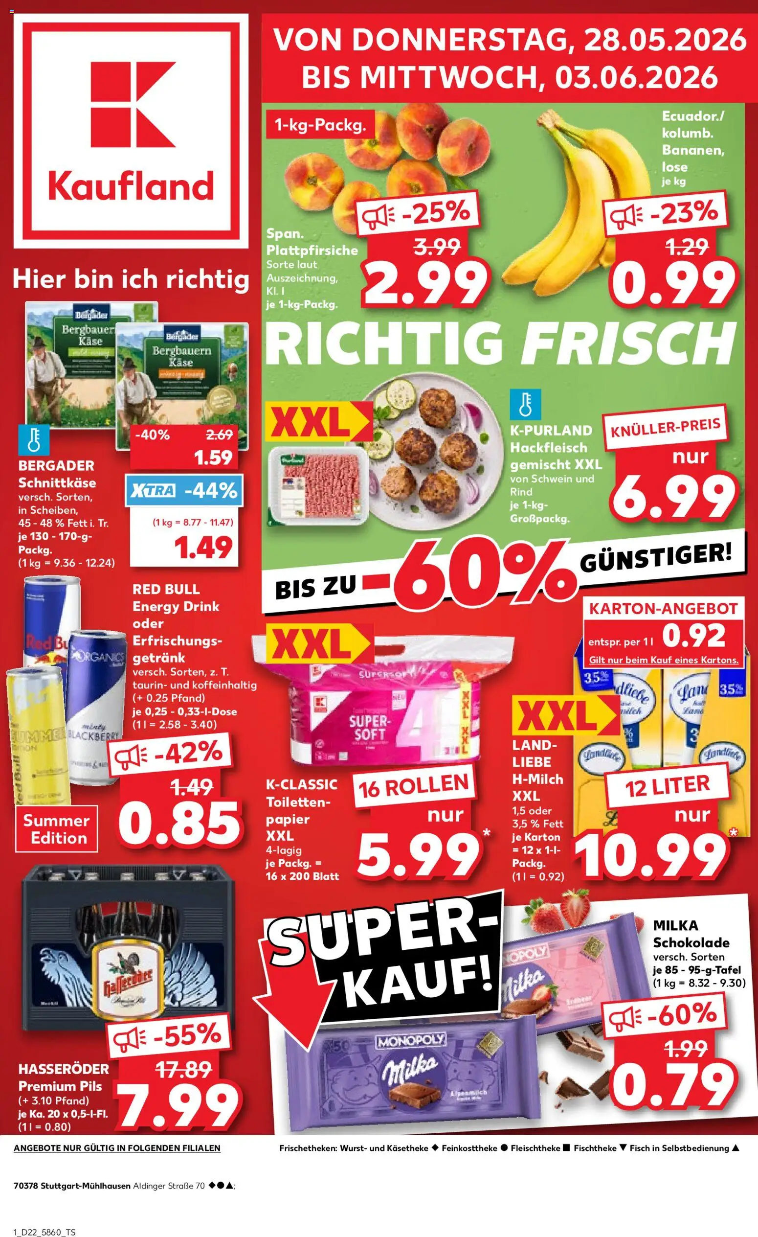 Vorschau von dem Prospekt des Geschäftes Kaufland, gültig ab dem 28.05.2026