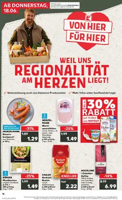 Vorschau von dem Prospekt des Geschäftes Kaufland, gültig ab dem 18.06.2026