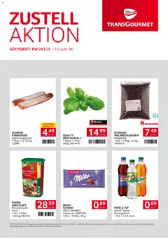Vorschau der Angebote: Transgourmet Transgourmet Zustellaktion gültig ab 08.06.2026
