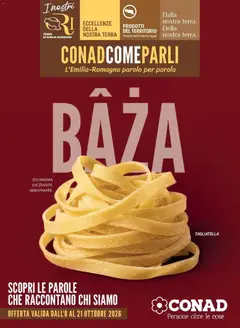Anteprima dell'opuscolo Conad volantino Bologna dal negozio Conad valido da 08/10/2026