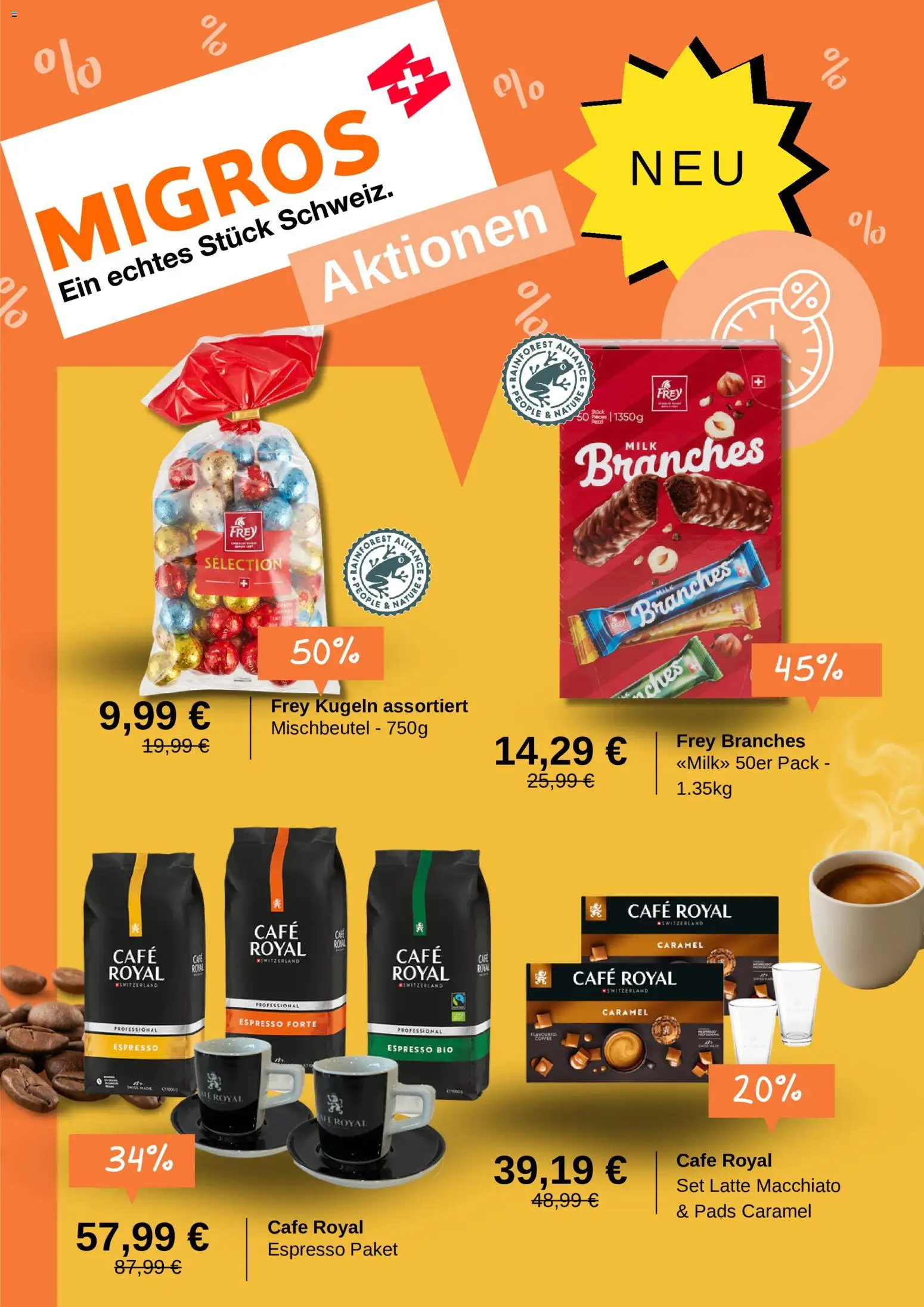 Vorschau von dem Prospekt des Geschäftes Migros, gültig ab dem 21.07.2026