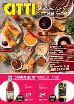 Eksempel på tilbudsavis CITTI - Grillsauce & krydderier fra butik CITTI gyldig fra 13/05/2026