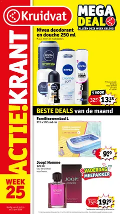 Voorbeeld van Kruidvat folder week 25 van winkel Kruidvat geldig vanaf 16-06-2026
