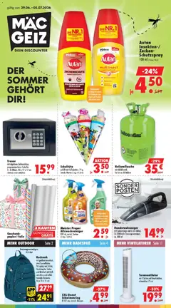 Vorschau von dem Prospekt des Geschäftes Mäc Geiz, gültig ab dem 29.06.2026