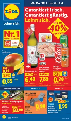 Vorschau des Merkblatts Lidl aktionen vom Shop Lidl gültig von 28.05.2026 bis 03.06.2026