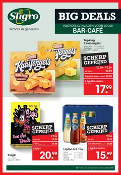 Voorbeeld van Sligro folder - Big Deals Bar-Café van winkel Sligro geldig vanaf 11-06-2026