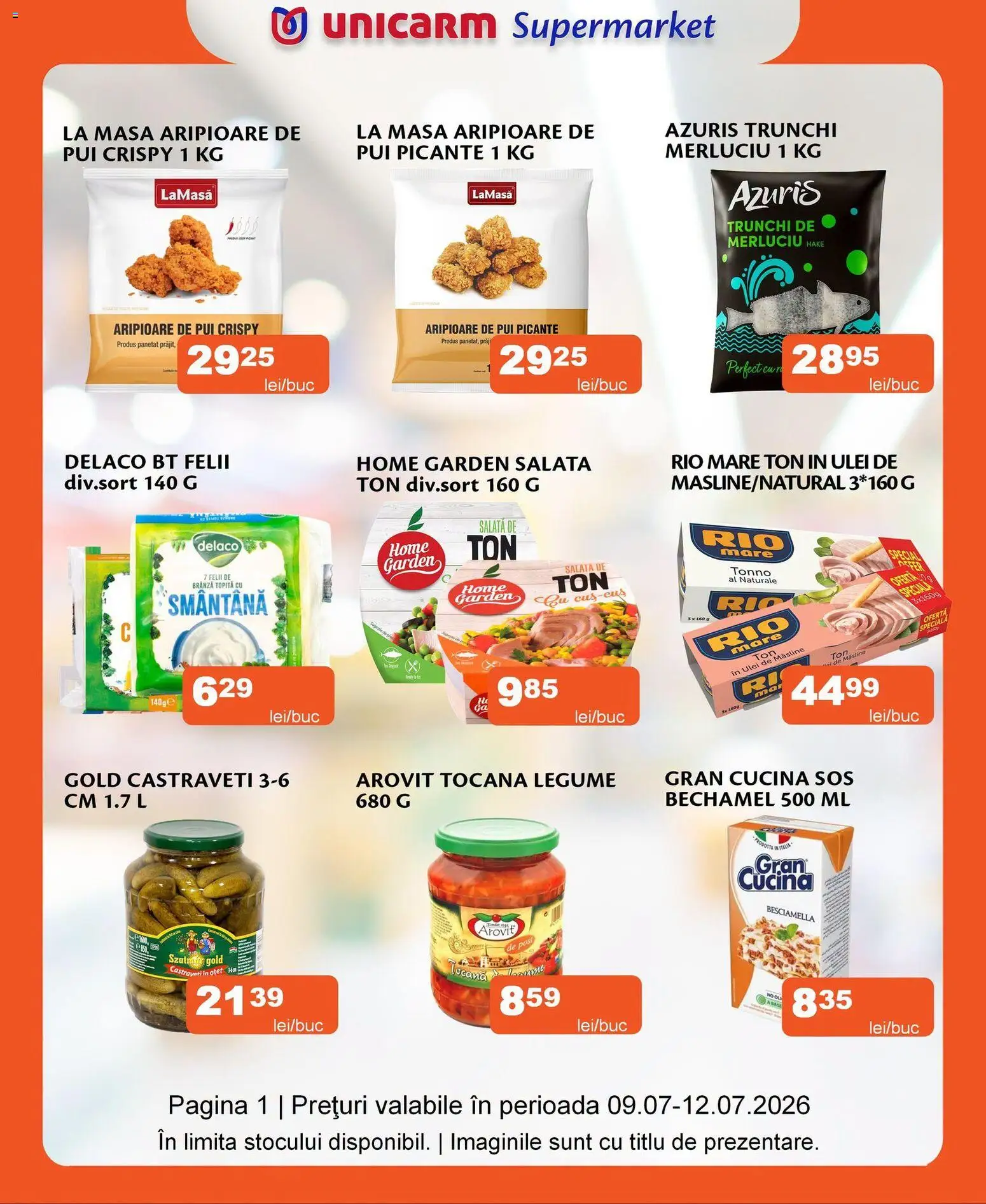 Previzualizarea de cataloage: Unicarm Unicarm Catalog valabil de la 09.07.2026