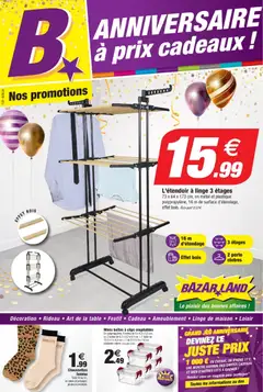 Prévisualisation de Bazarland catalogue du magasin Bazarland formulaire valide 02/09/2026