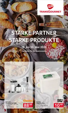 Vorschau der Angebote: Transgourmet Transgourmet Starke Partner, starke Produkte gültig ab 18.05.2026