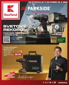 Kaufland SK - Kaufland SK Nonfood akciós újság megtekintése, amely érvényes 2026.09.24.-től