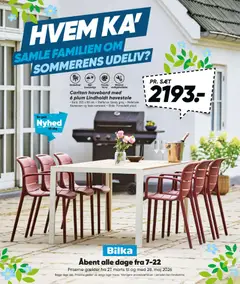 Eksempel på tilbudsavis Bilka - Havemøbler 2026 fra butik Bilka gyldig fra 27/03/2026