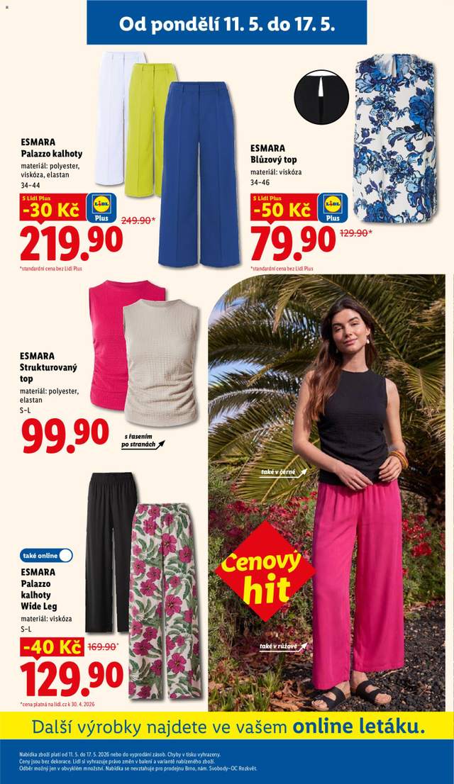 Nový Lidl leták od 11.05.
