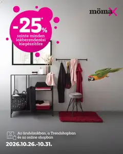 Mömax - Mömax akciós újság megtekintése, amely érvényes 2026.10.26.-től