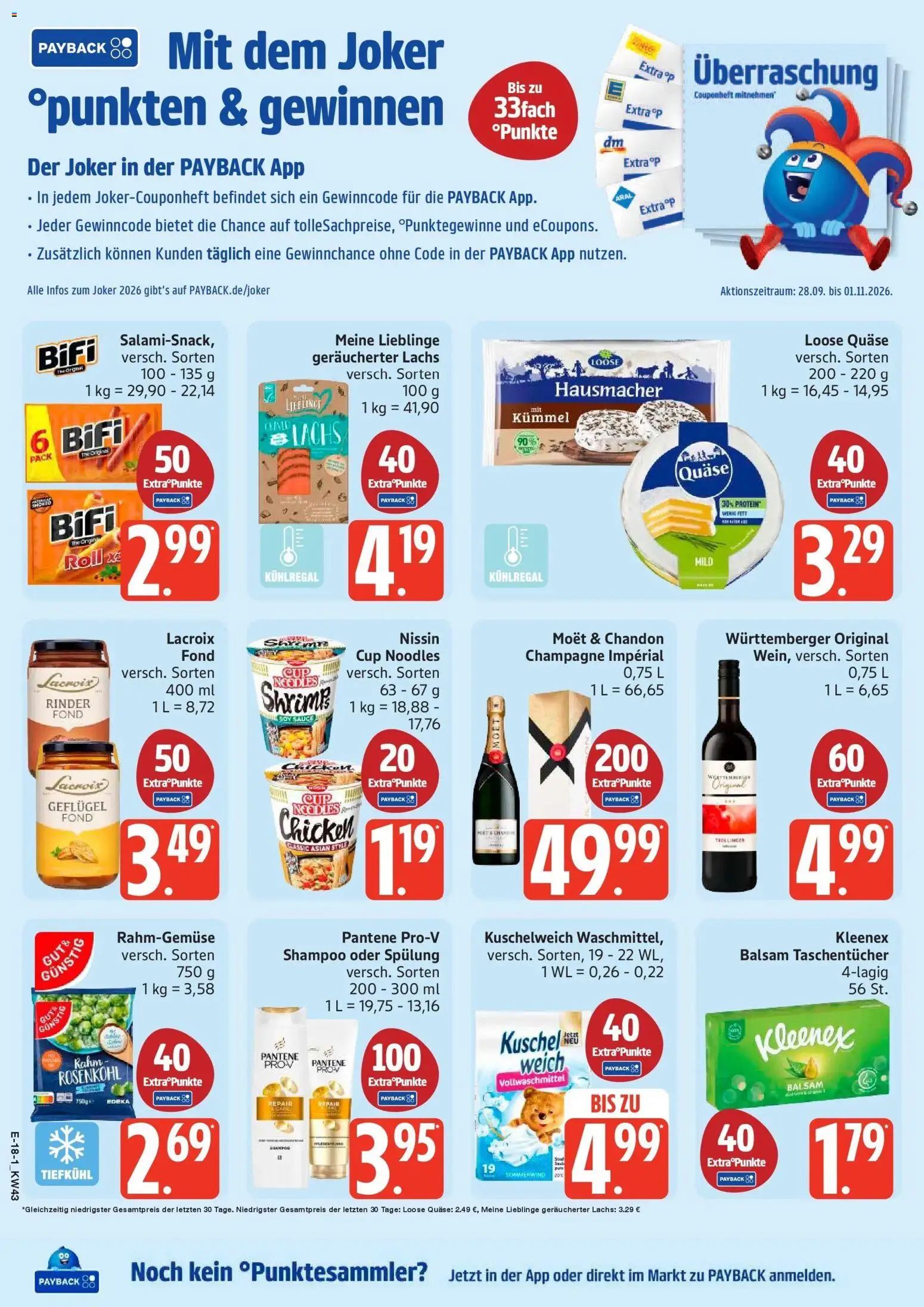 Vorschau von dem Prospekt des Geschäftes Edeka, gültig ab dem 19.10.2026