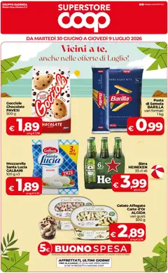 Anteprima dell'opuscolo COOP volantino Superstore Sicilia dal negozio COOP valido da 30/06/2026