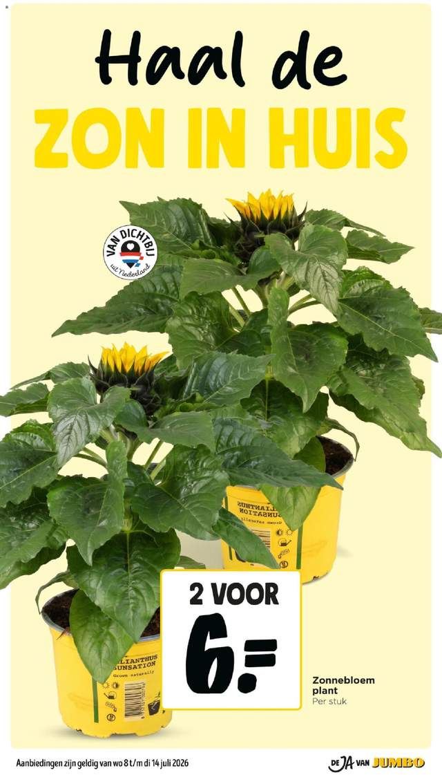 Nieuwe Jumbo folder vanaf 08-07