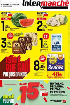 Pré-visualização do folheto da loja Intermarché válida a partir de 21/05/2026