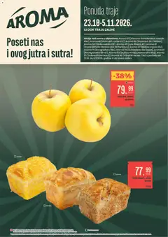 Pregled Aroma Market kataloga - važi od 23.10.2026