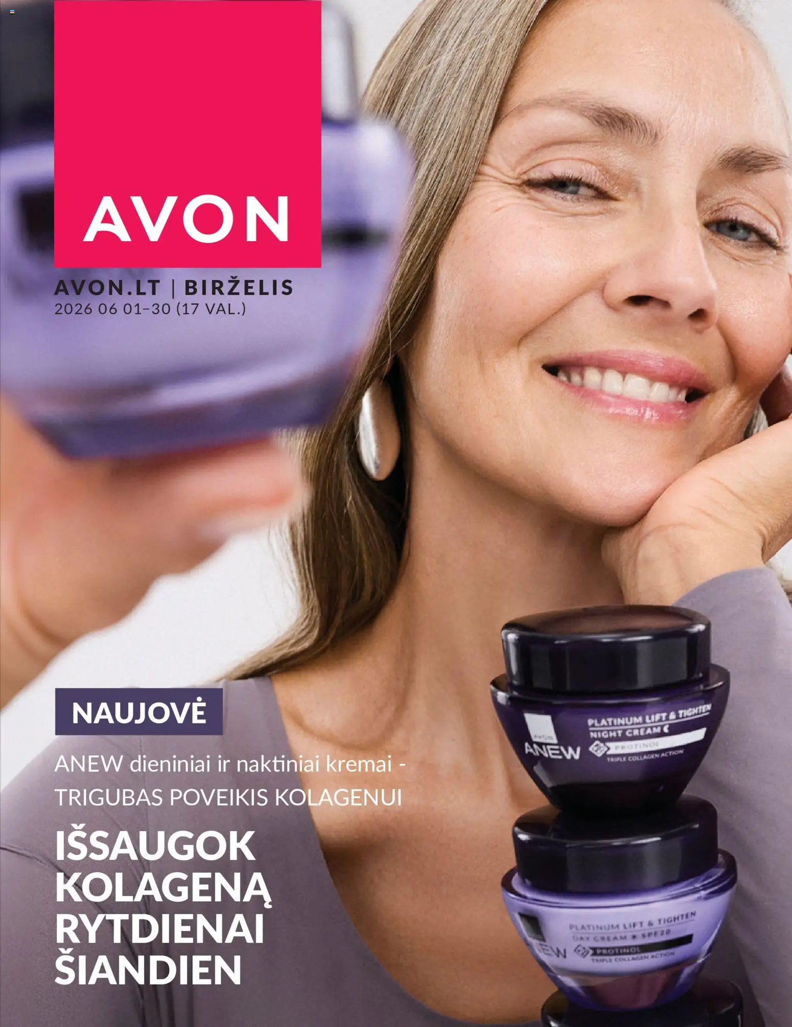 AVON parduotuvės leidinio AVON leidinys galiojančio nuo 2026.06.01 peržiūra