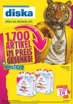 Vorschau von dem Prospekt des Geschäftes Diska, gültig ab dem 22.06.2026