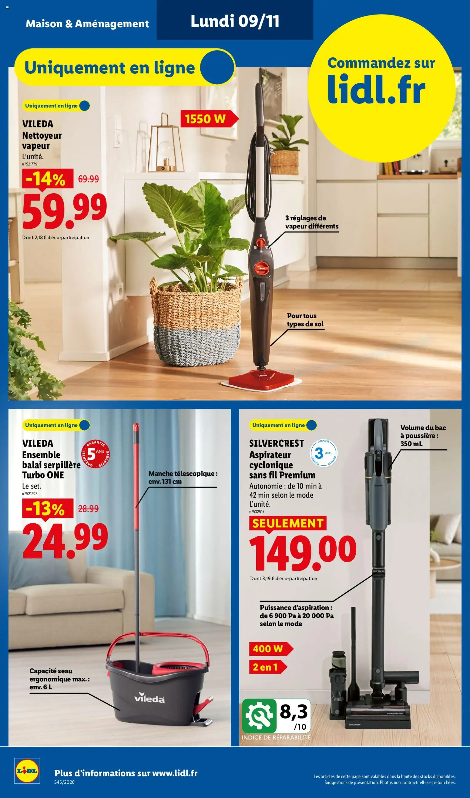 Prévisualisation de LIDL catalogue du magasin LIDL formulaire valide 05/11/2026
