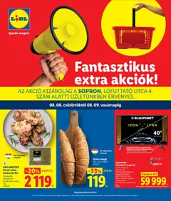 Lidl - Lidl Sopron megtekintése, amely érvényes 2026.08.06.-től