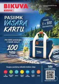 BIKUVA parduotuvės leidinio BIKUVA leidinys galiojančio nuo 2026.07.14 peržiūra