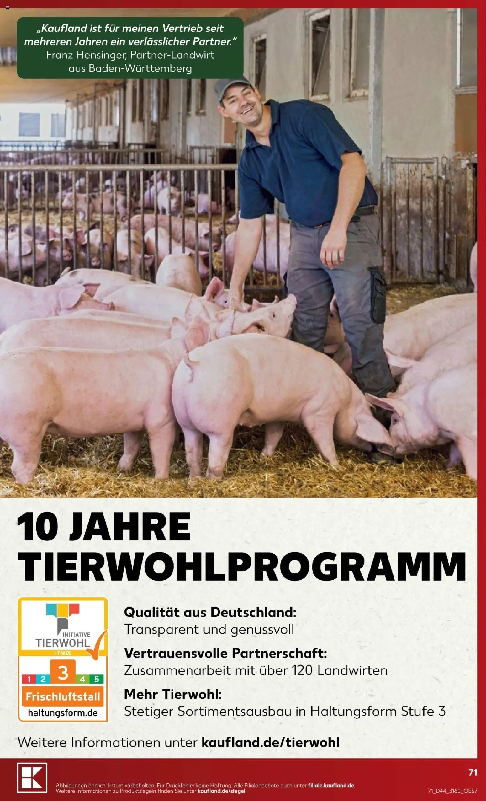 Vorschau von dem Prospekt des Geschäftes Kaufland, gültig ab dem 26.10.2026