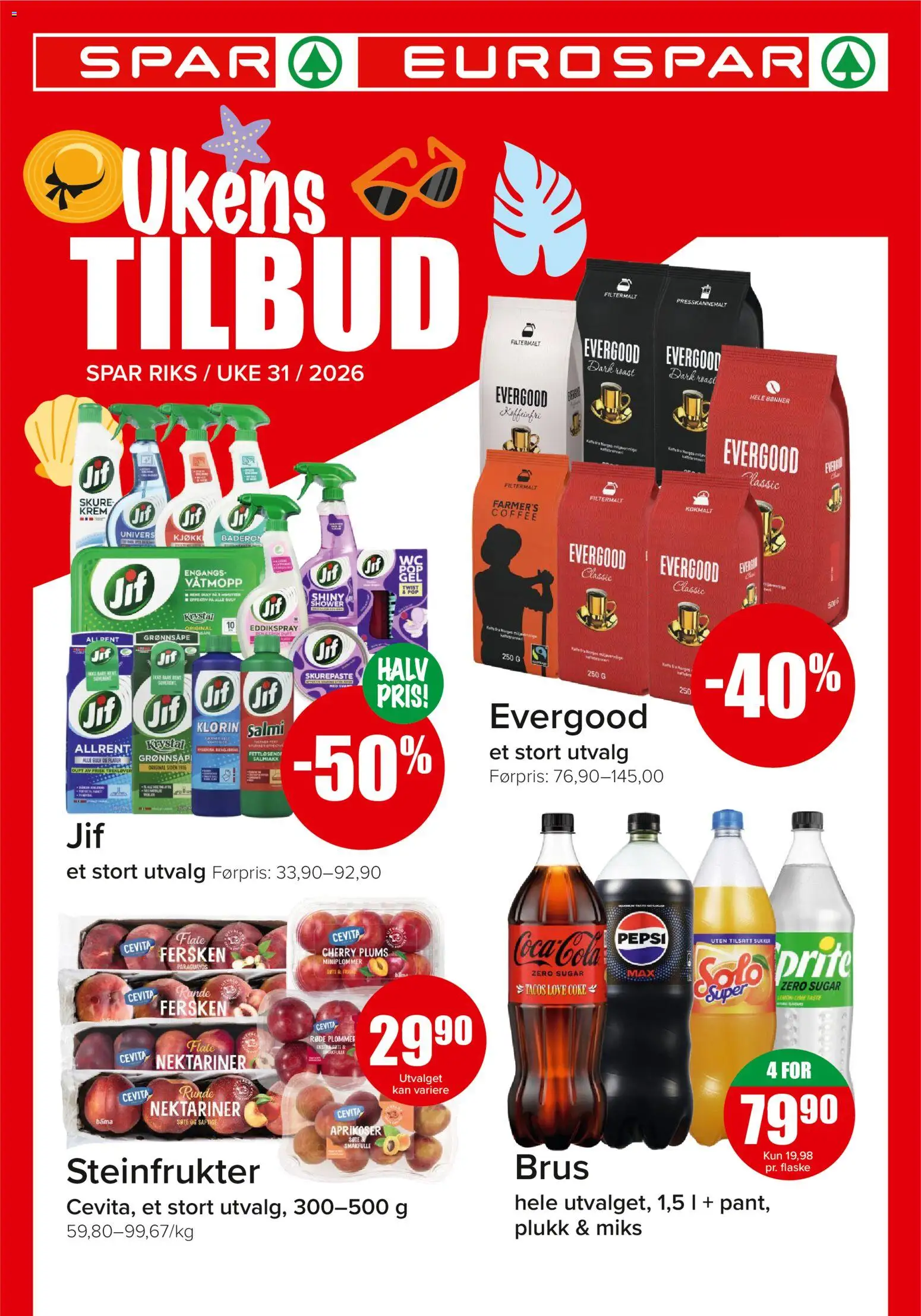 Forhåndsvis Spar kundeavis fra butikk Spar gyldig fra 27/07/2026