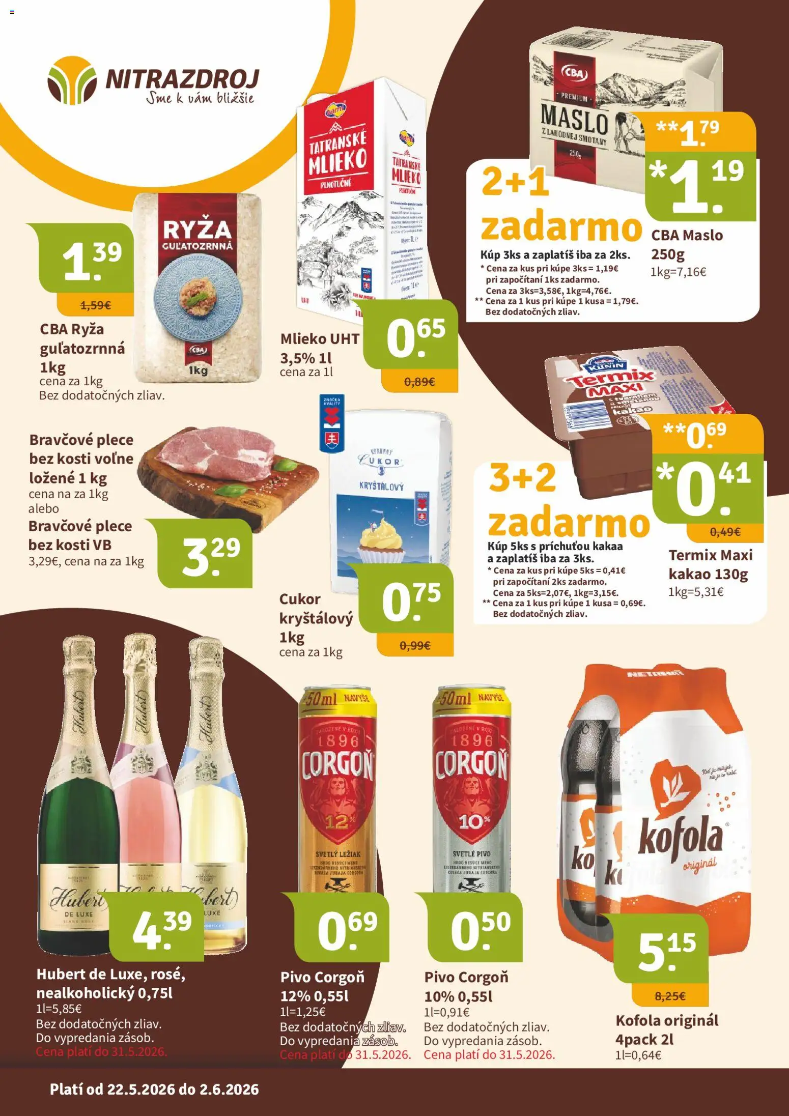 Náhľad Nitrazdroj letáku platného od 22.05.2026