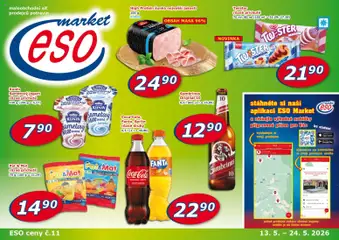 Náhled nabídky: Eso market Eso market leták platný od 13.05.2026