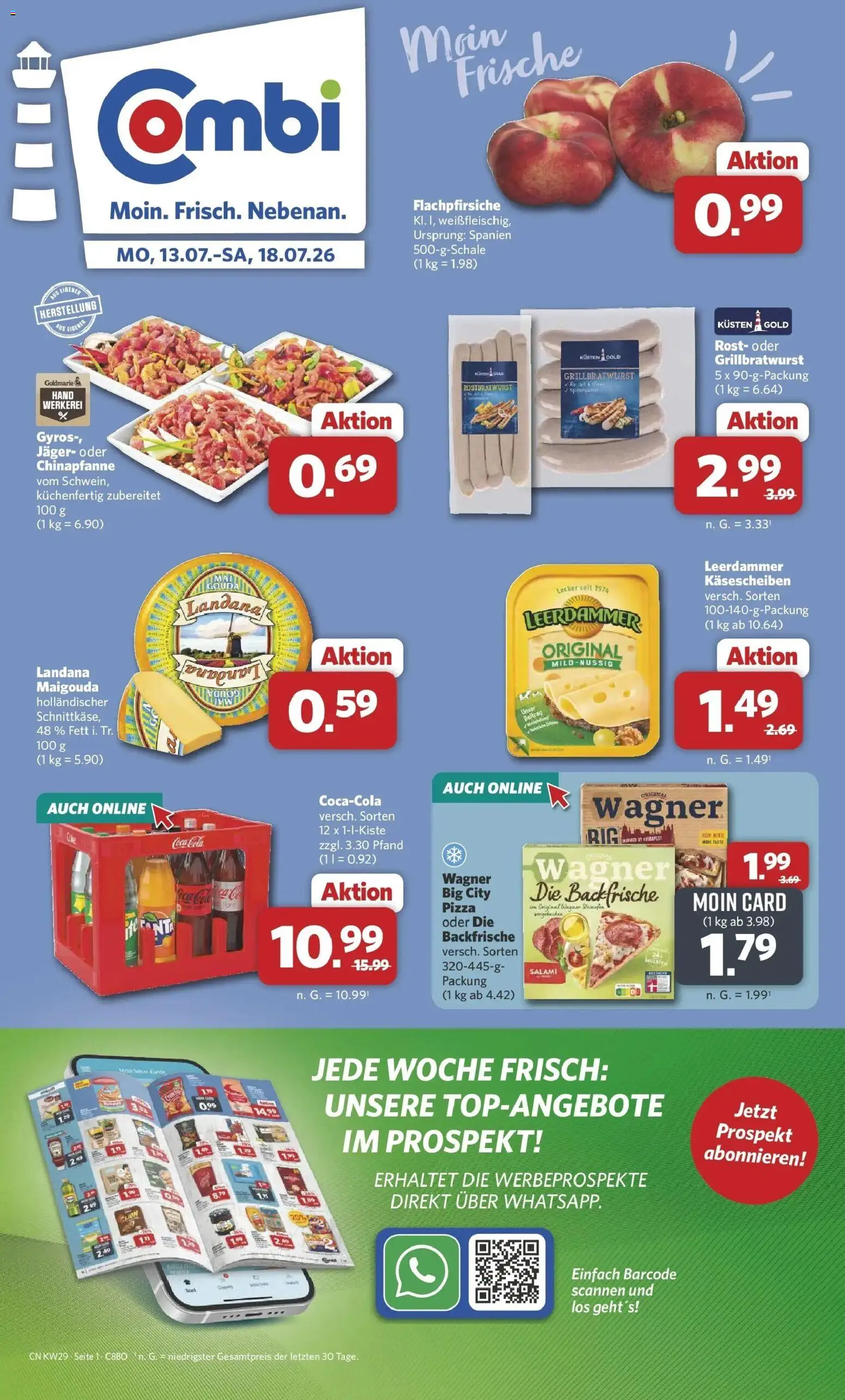 Vorschau von dem Prospekt des Geschäftes Combi, gültig ab dem 13.07.2026