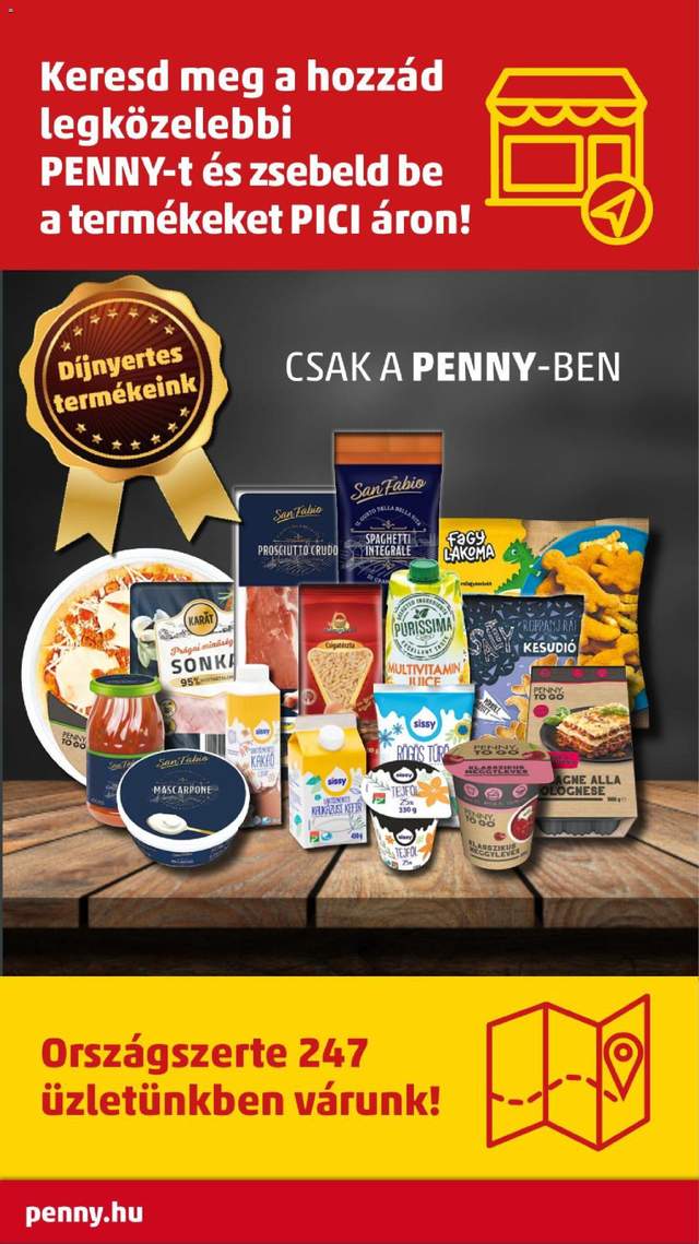 Új Penny akciós újság 08.13.