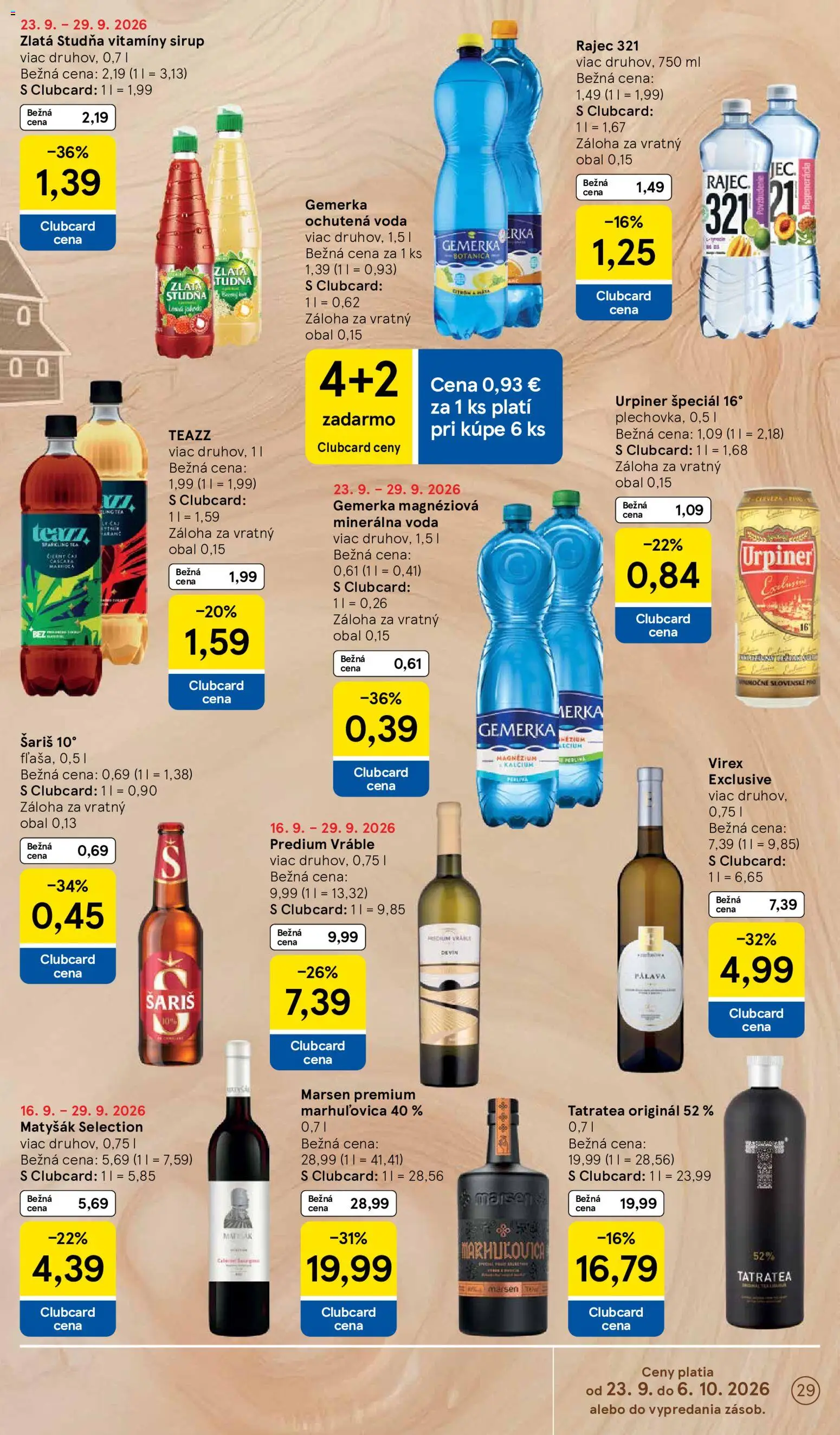 Náhľad Tesco letáku platného od 23.09.2026