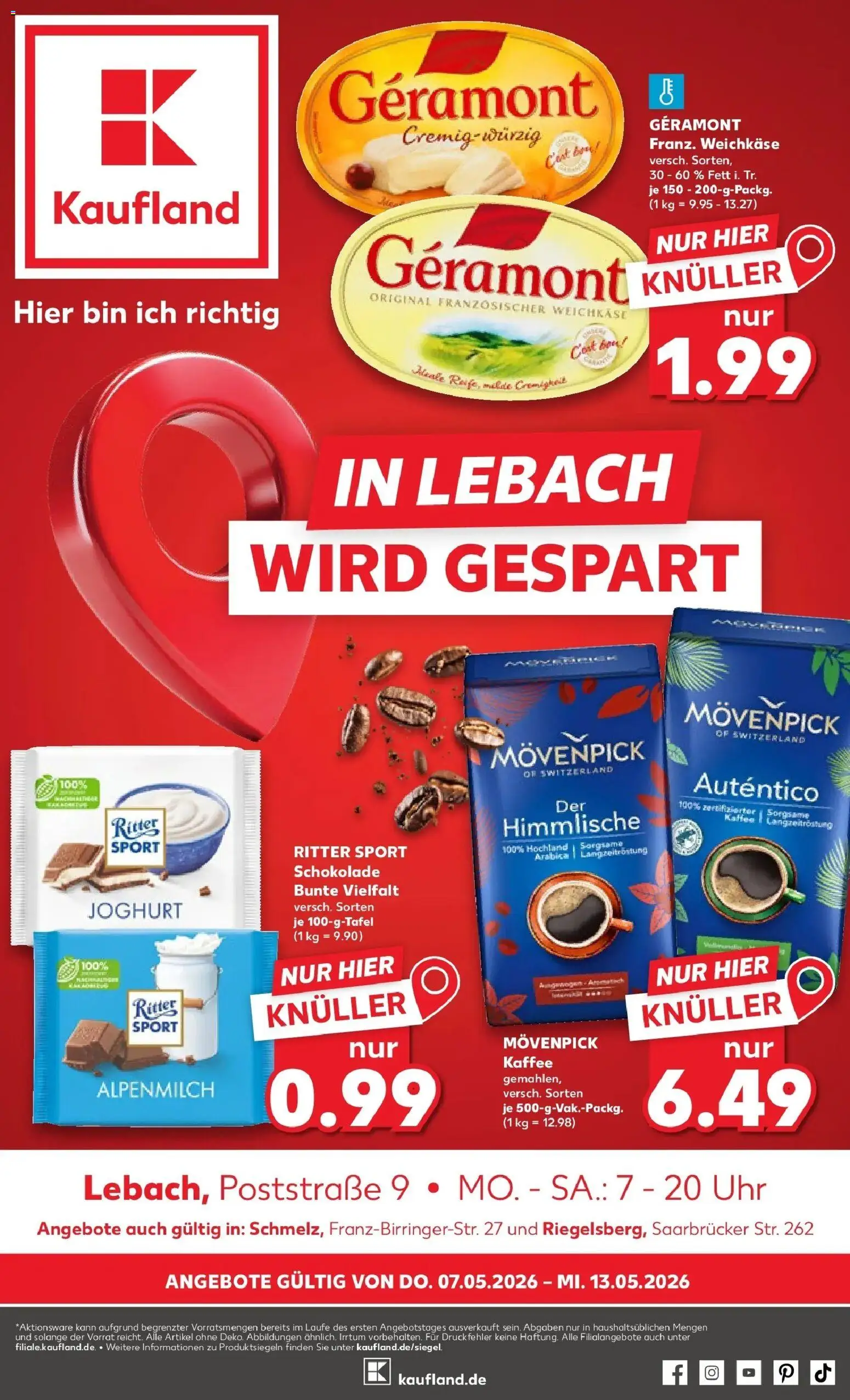 Vorschau von dem Prospekt des Geschäftes Kaufland, gültig ab dem 06.05.2026