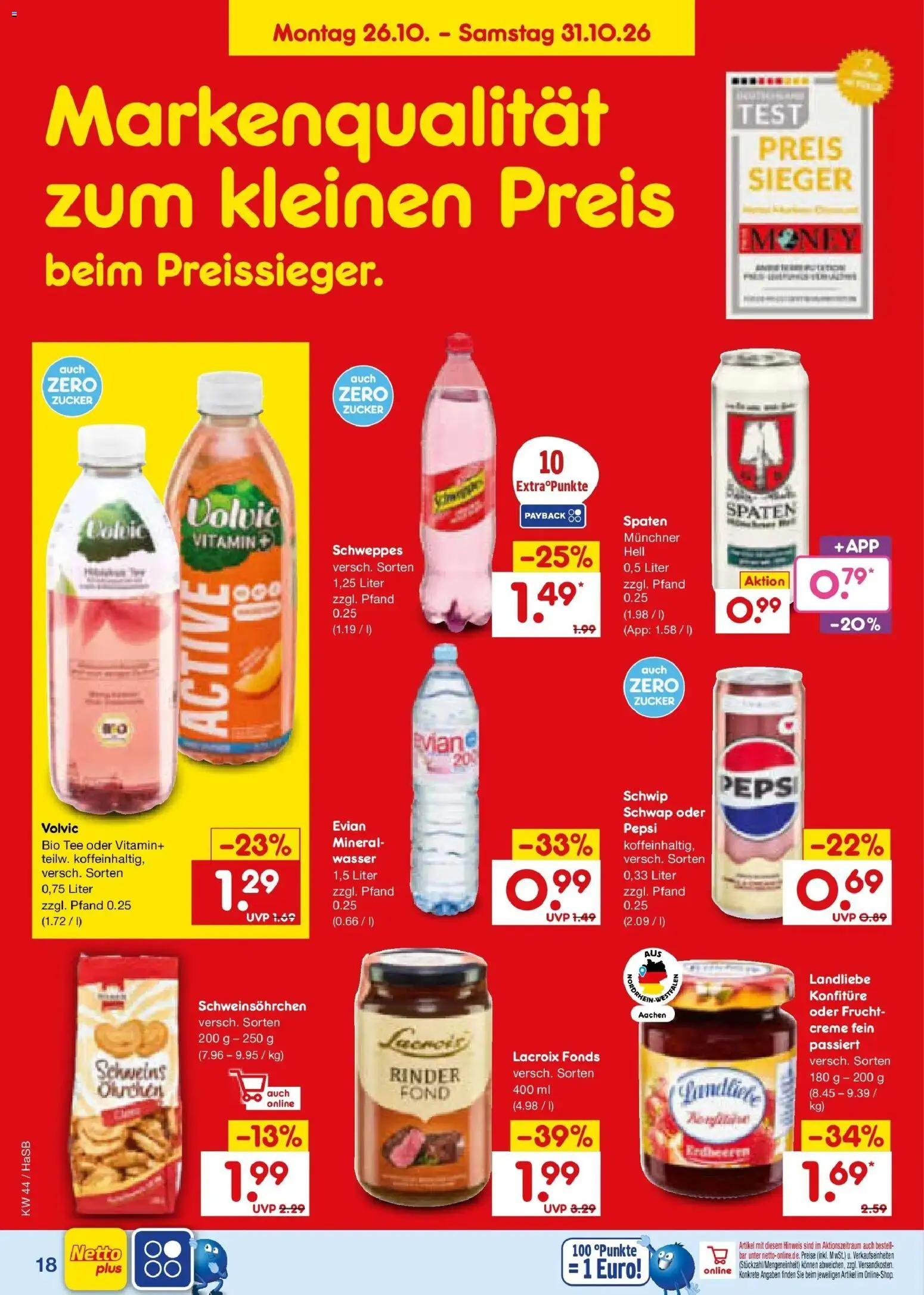 Vorschau von dem Prospekt des Geschäftes Netto Marken-Discount, gültig ab dem 26.10.2026