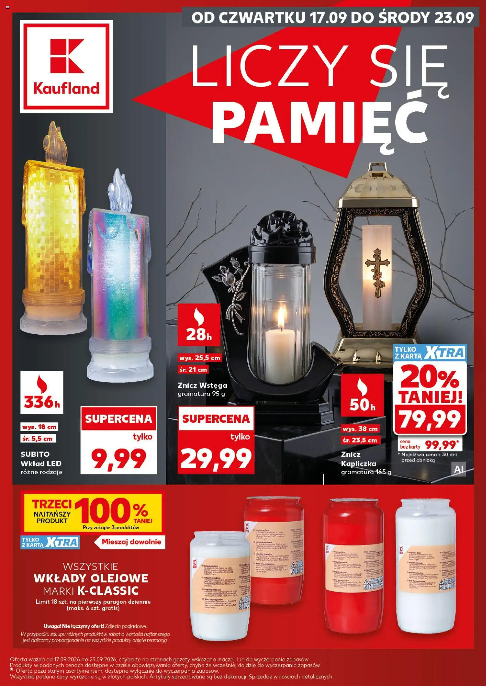 Náhled nabídky: Kaufland Polsko Kaufland Polsko leták - Katalog znicze platný od 17.09.2026