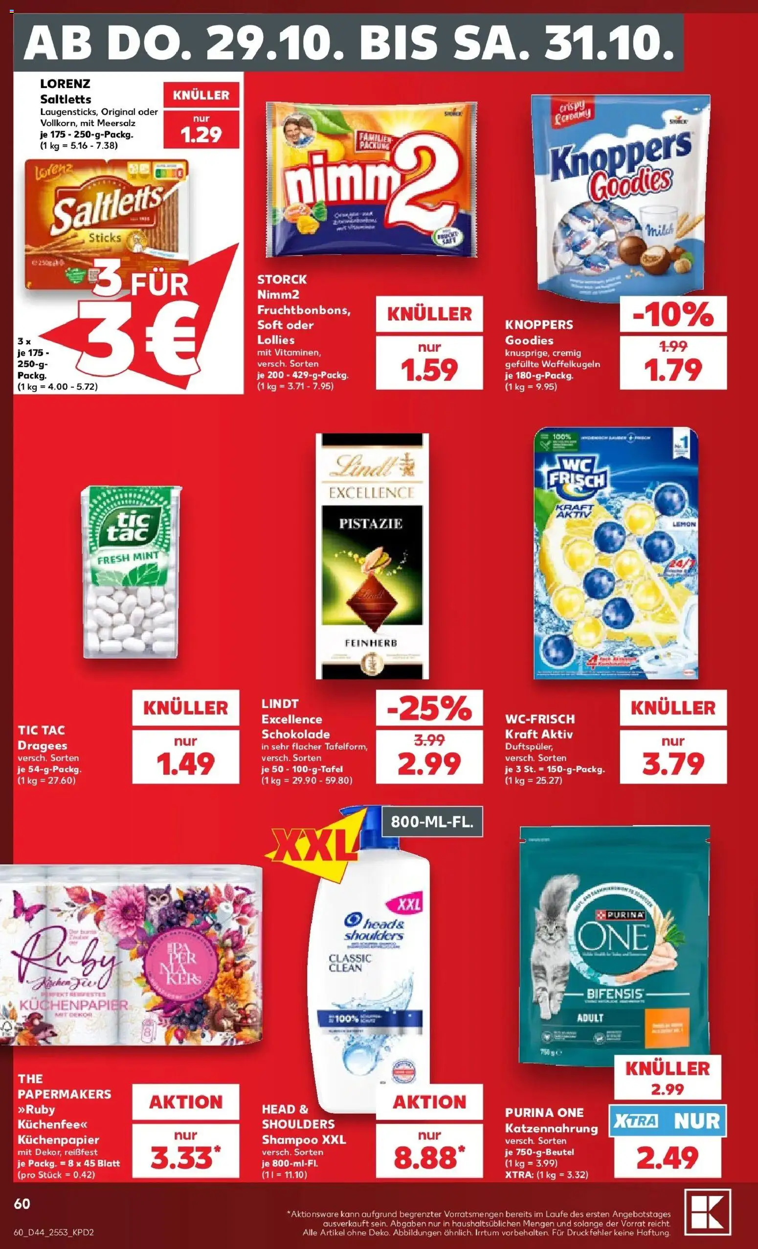 Vorschau von dem Prospekt des Geschäftes Kaufland, gültig ab dem 26.10.2026