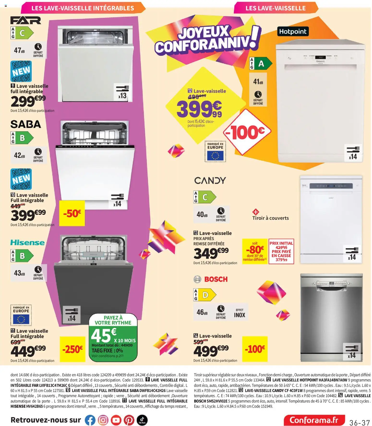 Prévisualisation de Conforama catalogue du magasin Conforama formulaire valide 25/08/2026 - Vaisselle, Couverts