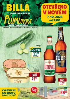 Náhled nabídky: Billa Billa leták - Prostějov platný od 07.10.2026