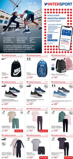 Náhľad Intersport letáku platného od 12.08.2026