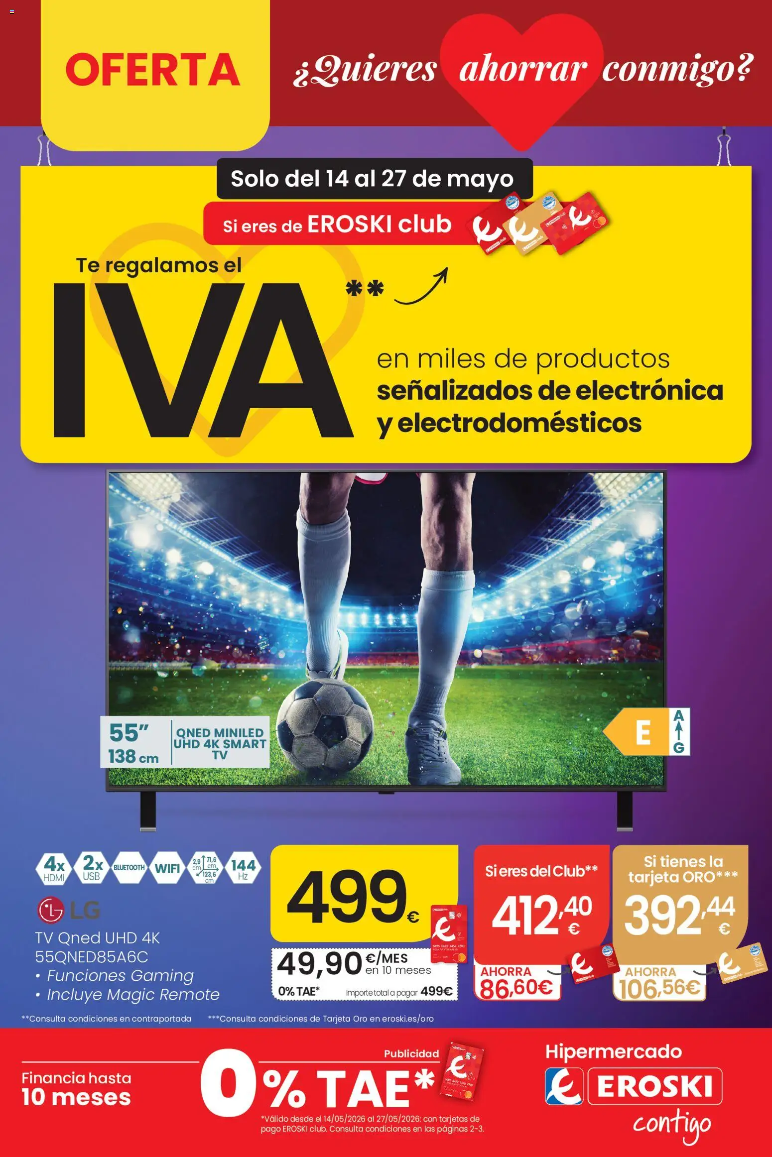 Vista previa del folleto de la tienda Eroski válido desde el 14/05/2026 