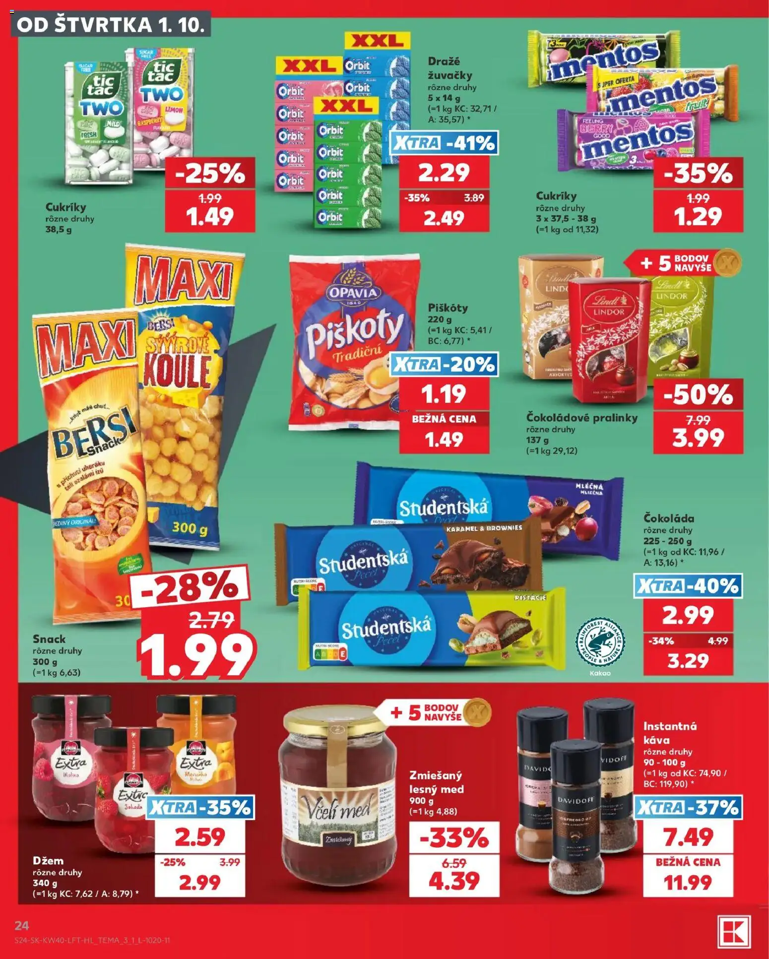 Náhľad Kaufland letáku platného od 01.10.2026