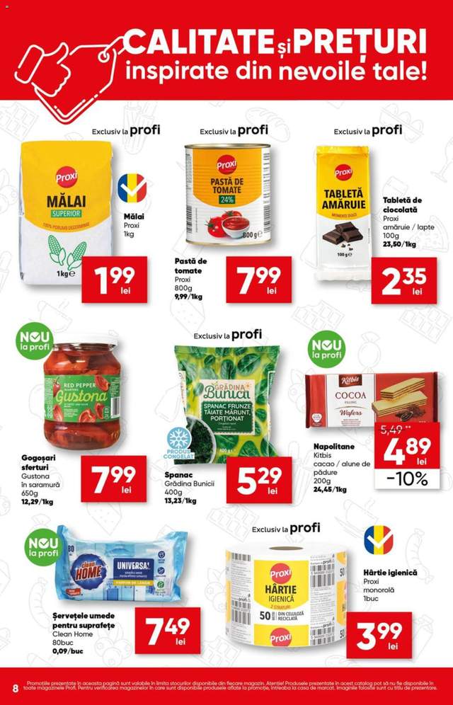 Noul catalog Profi de la 01.10.