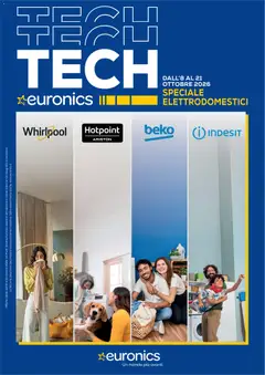 Anteprima dell'opuscolo Euronics volantino Elettrodomestici dal negozio Euronics valido da 08/10/2026