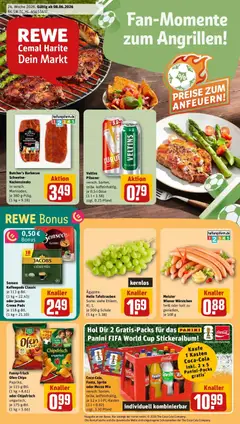 Vorschau von dem Prospekt des Geschäftes Rewe, gültig ab dem 08.06.2026