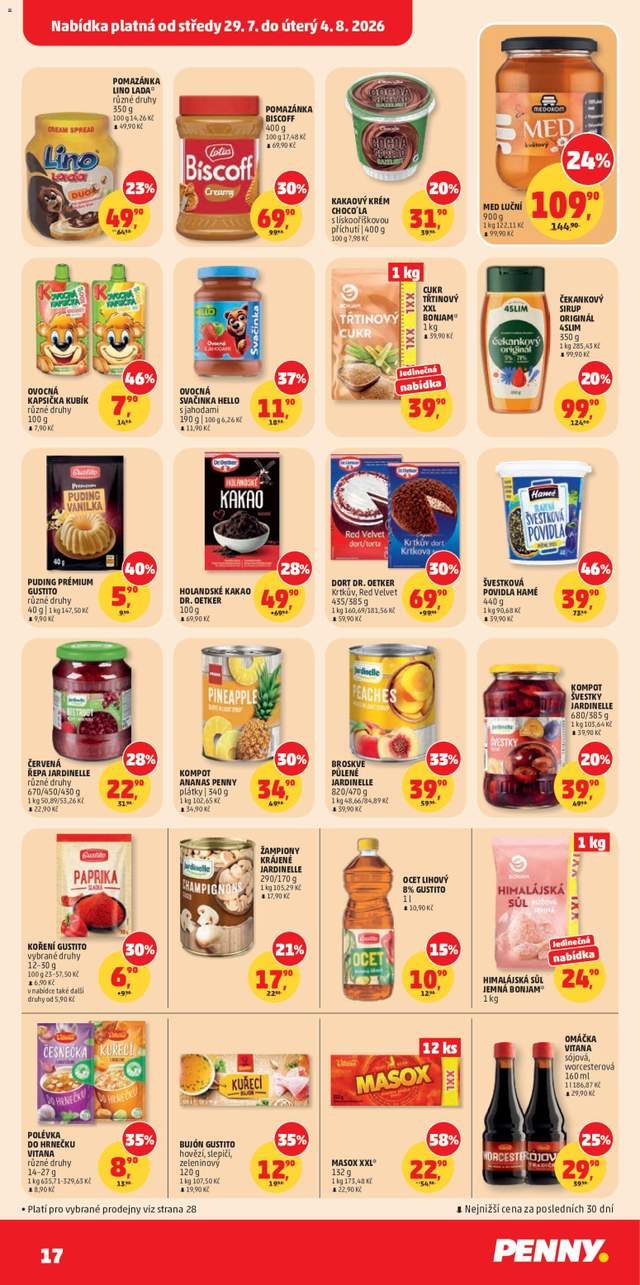 Nový Penny Market leták od 29.07.