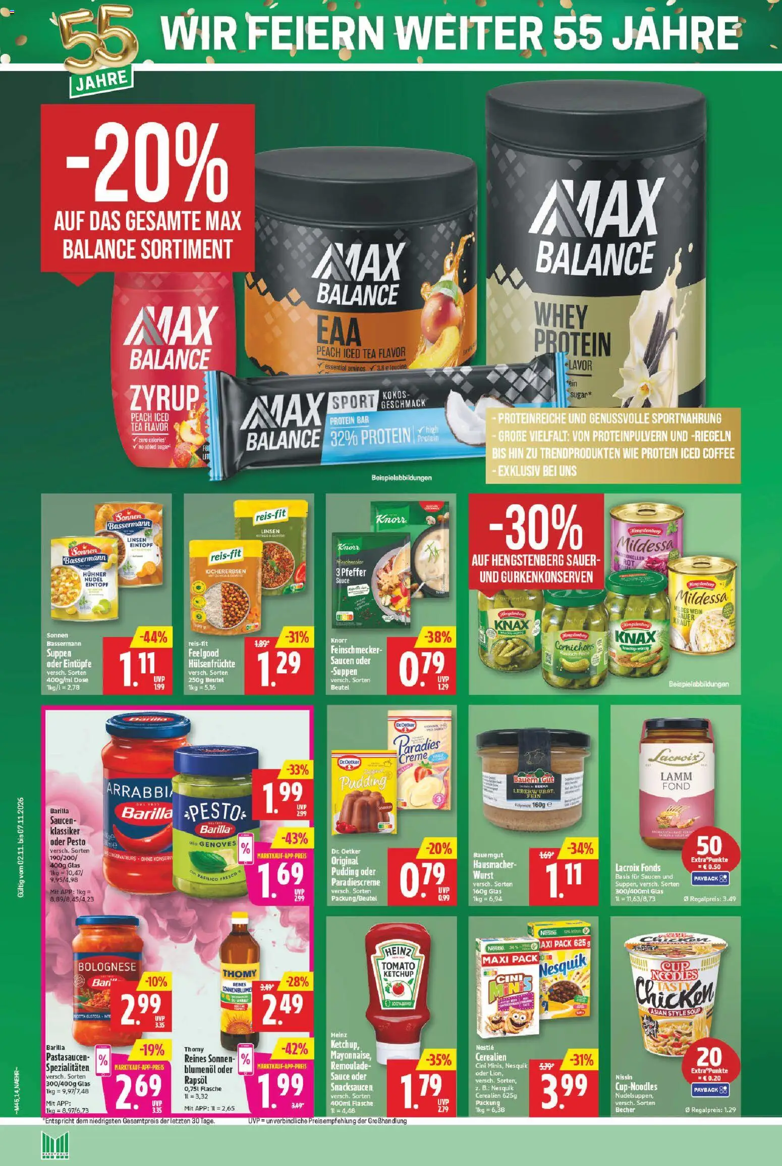 Vorschau von dem Prospekt des Geschäftes Marktkauf, gültig ab dem 02.11.2026